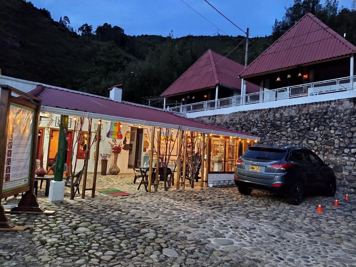 Hotel Cabanas El Rincon De Las Campanas Nobsa Eksteriør bilde