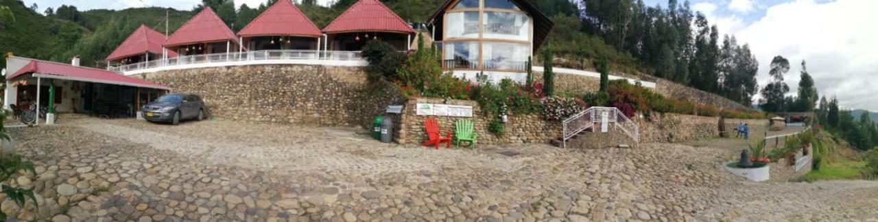 Hotel Cabanas El Rincon De Las Campanas Nobsa Eksteriør bilde