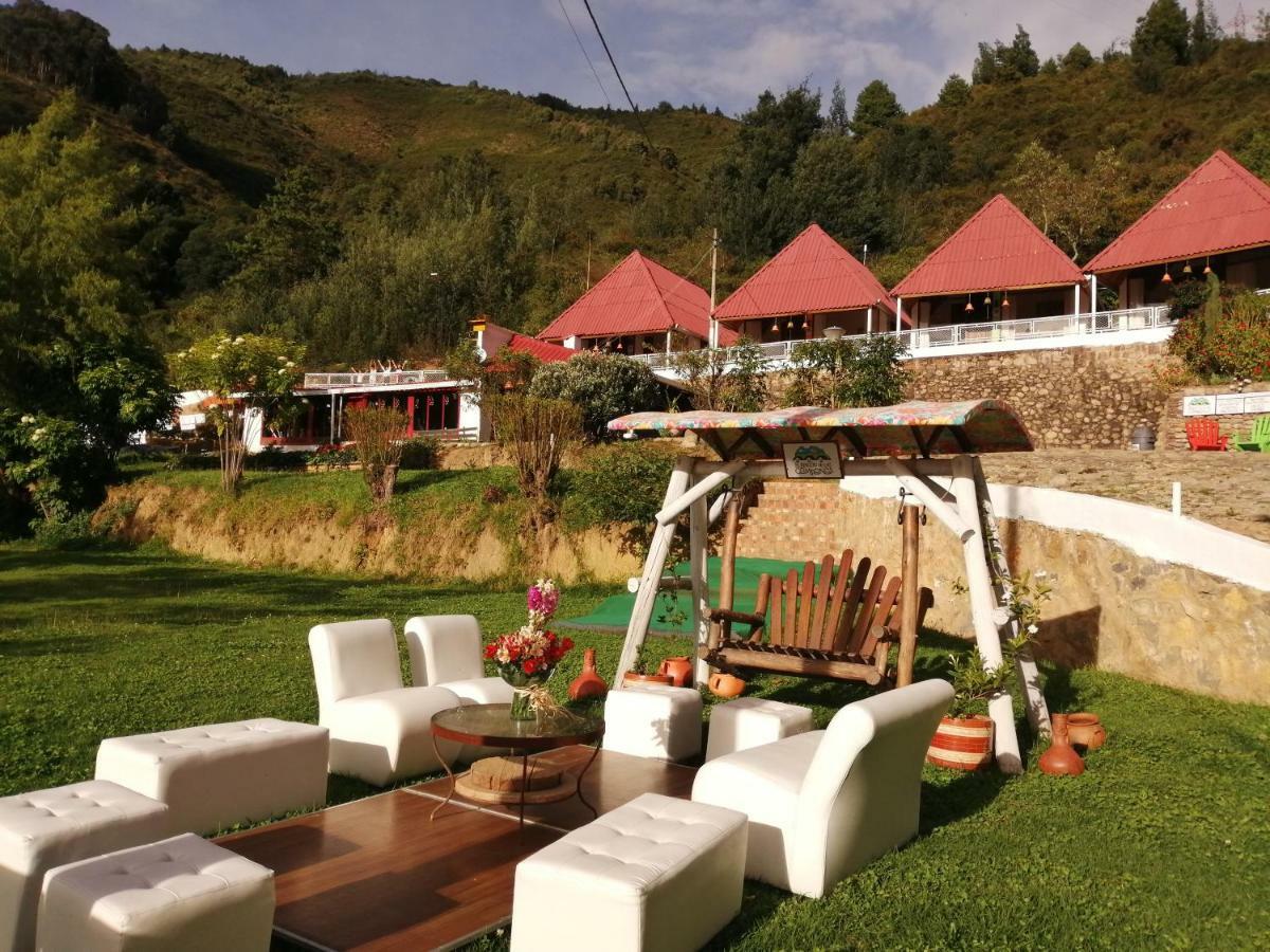 Hotel Cabanas El Rincon De Las Campanas Nobsa Eksteriør bilde