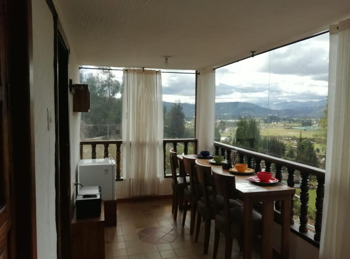 Hotel Cabanas El Rincon De Las Campanas Nobsa Eksteriør bilde